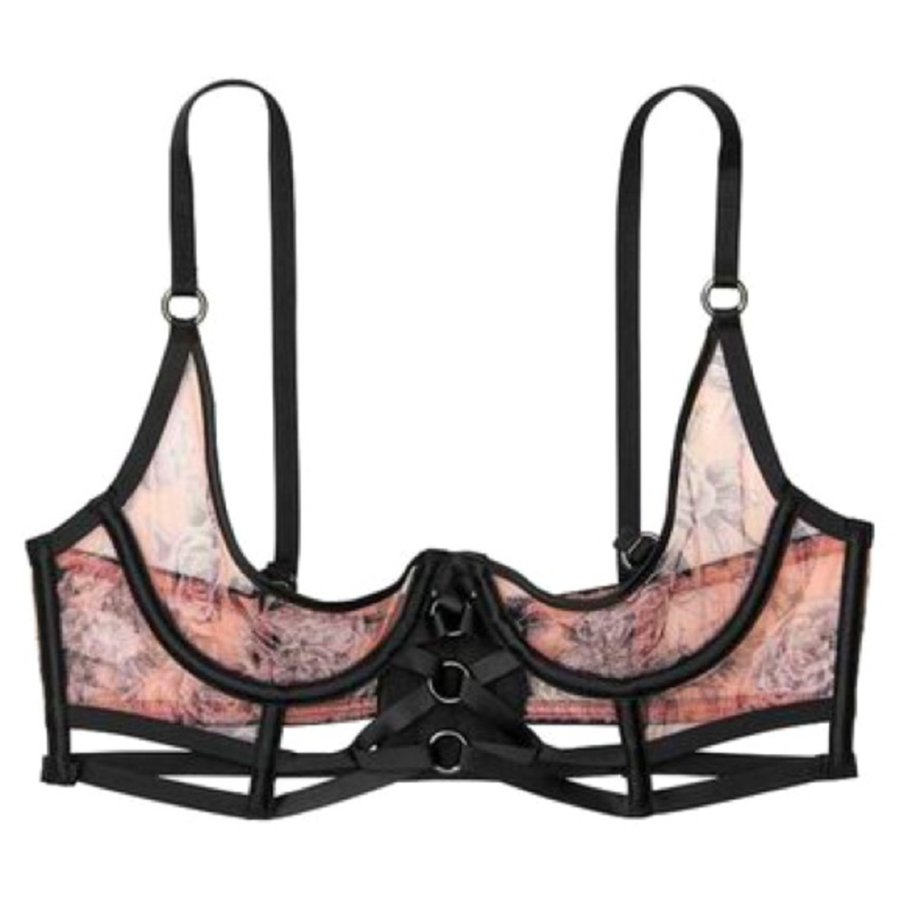 NEW VS Floral Push Up Bra 32D